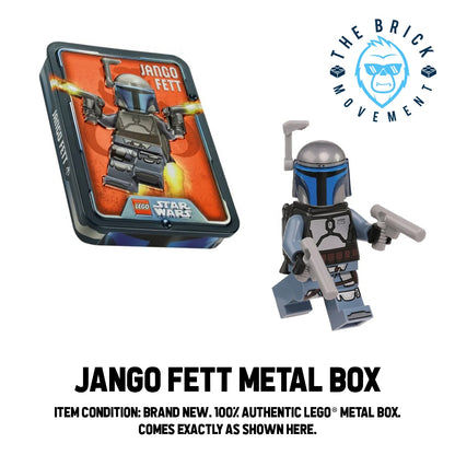 LEGO STAR WARS Jango Fett Metal Box