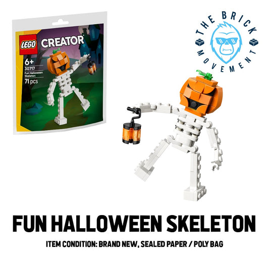 LEGO CITY Fun Halloween Skeleton Polybag / Paper bag