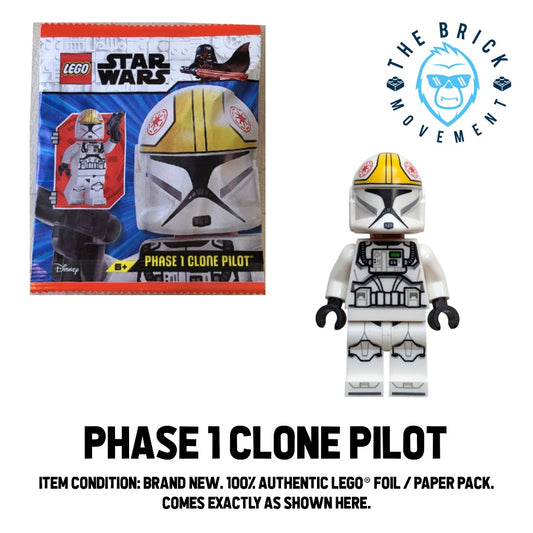 LEGO STAR WARS Phase 1 Clone Pilot Foil / Paper Pack
