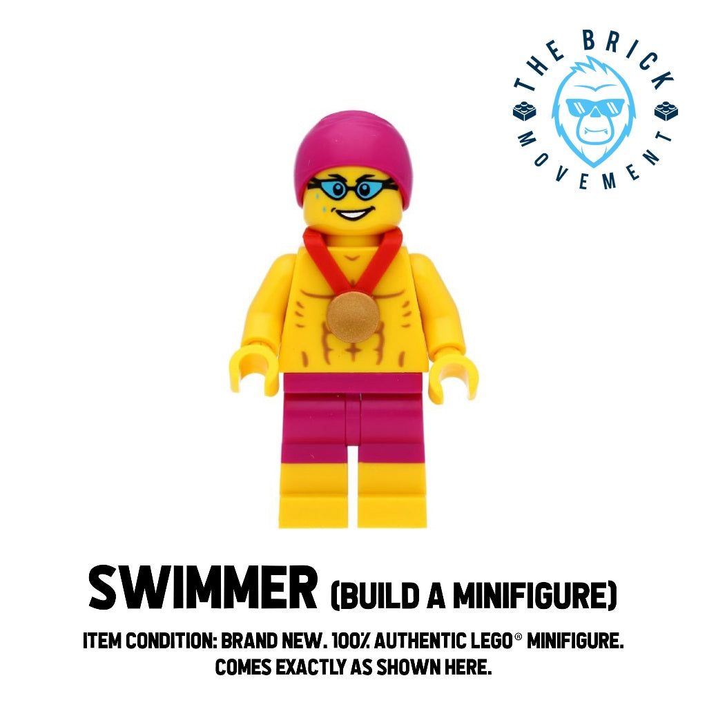 LEGO BAM Olympic Swimmer Minifigure