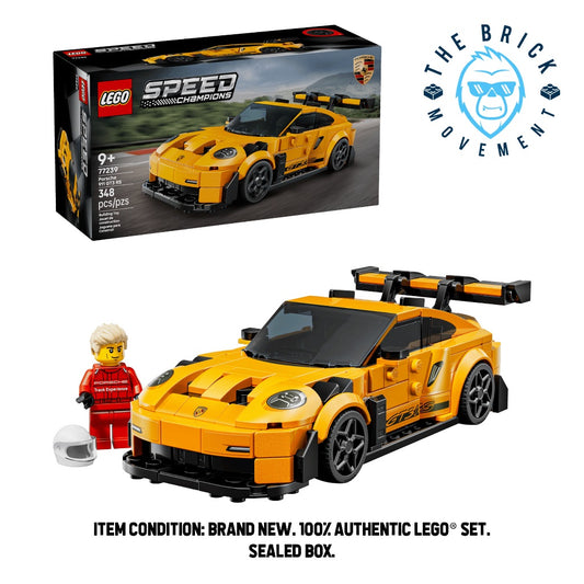 LEGO SPEED CHAMPIONS 77239 Porsche 911 GT3 RS Super Car Set