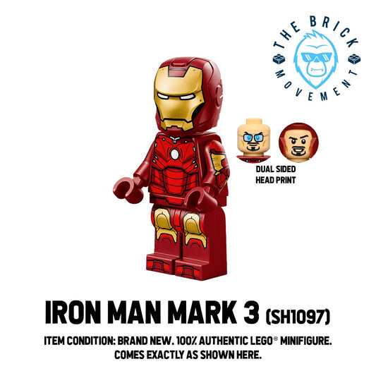 LEGO MARVEL Iron Man Mark 3 Minifigure