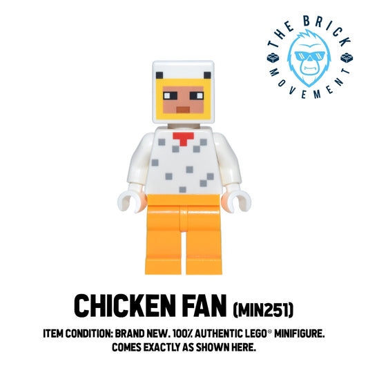 LEGO MINECRAFT Chicken Fan Minifigure