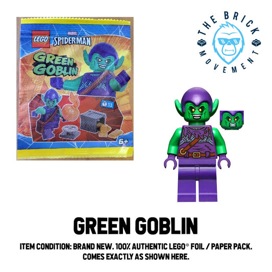 LEGO MARVEL Green Goblin Foil / Paper Pack