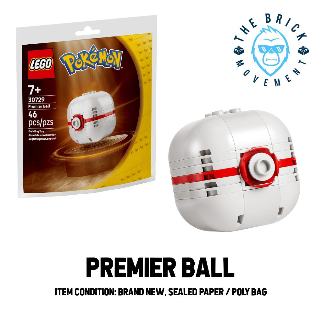 LEGO POKEMON Premier Ball Polybag / Paper Bag