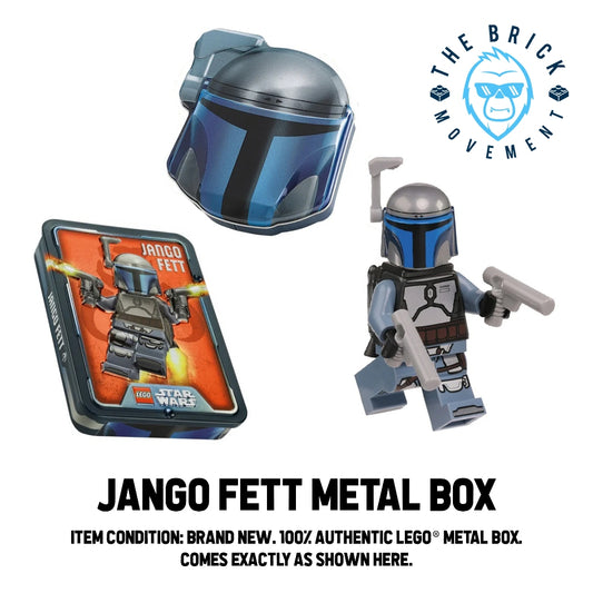 LEGO STAR WARS Jango Fett Metal Box