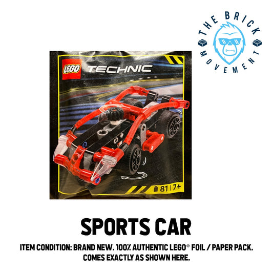 LEGO TECHNIC Sports Car Foil / Paper Pack