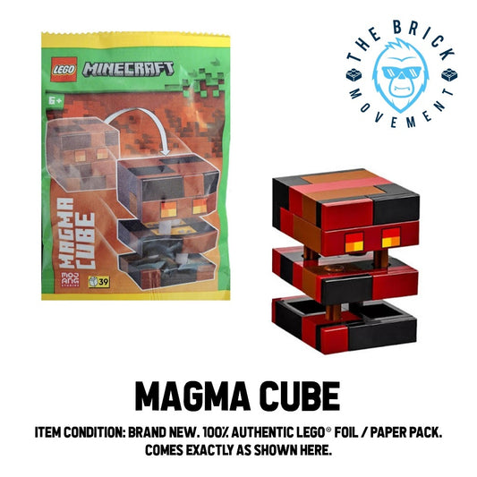 LEGO MINECRAFT Magma Cube Foil / Paper Pack