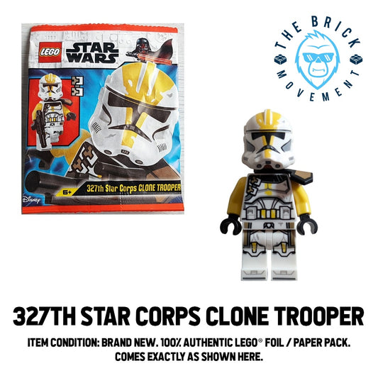 LEGO STAR WARS 327th Star Corps Clone Trooper Foil / Paper Pack