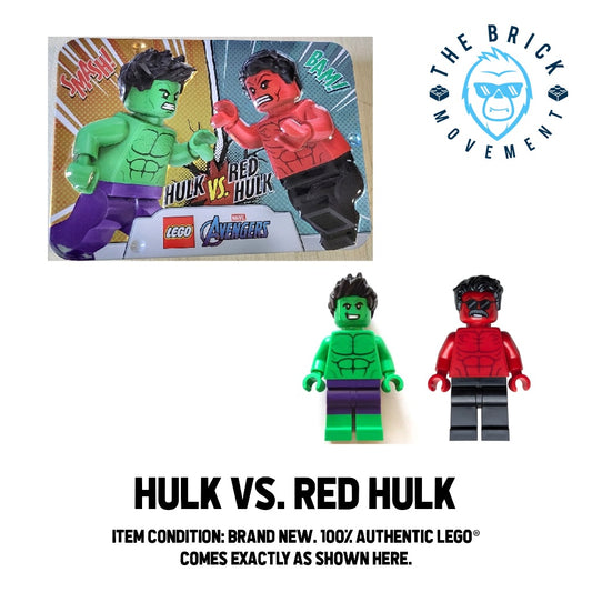 MVSUPERHEROES Hulk vs. Red Hulk Metal Box