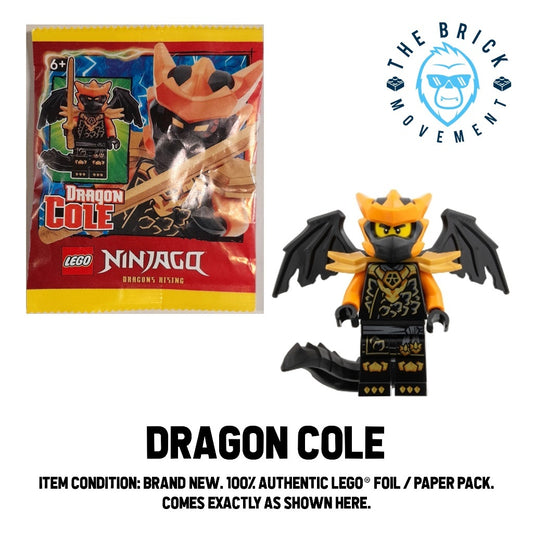 LEGO NINJAGO Dragon Cole Foil / Paper Pack