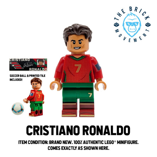 LEGO EDITIONS Cristiano Ronaldo Minifigure