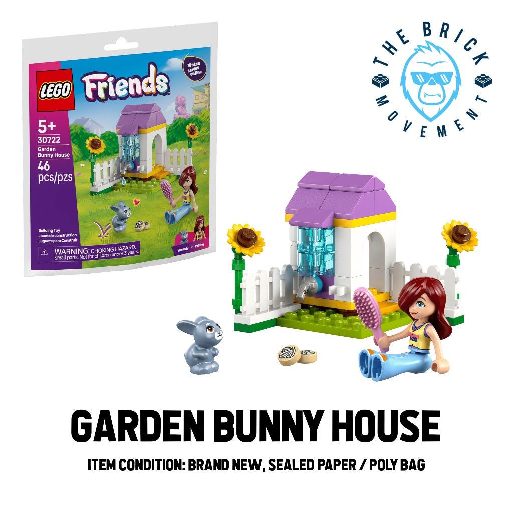 LEGO FRIENDS Garden Bunny House Polybag / Paper Bag