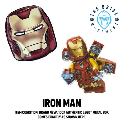 LEGO MARVEL Iron Man Metal Box