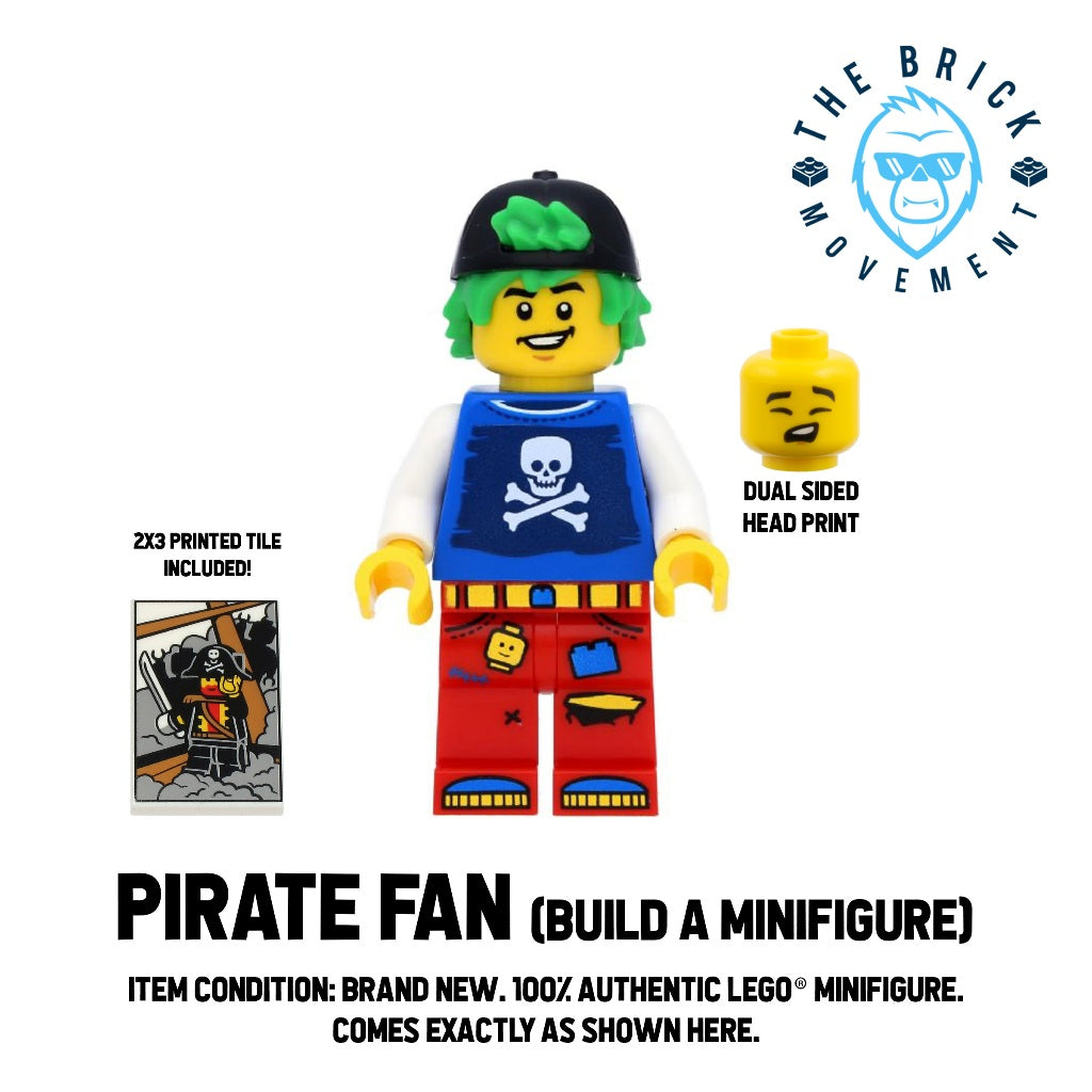 LEGO BAM Pirates Fan Minifigure