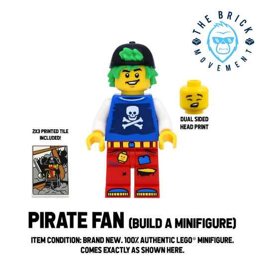 LEGO BAM Pirates Fan Minifigure