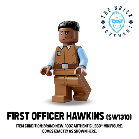 LEGO STAR WARS First Officer Hawkins Minifigure