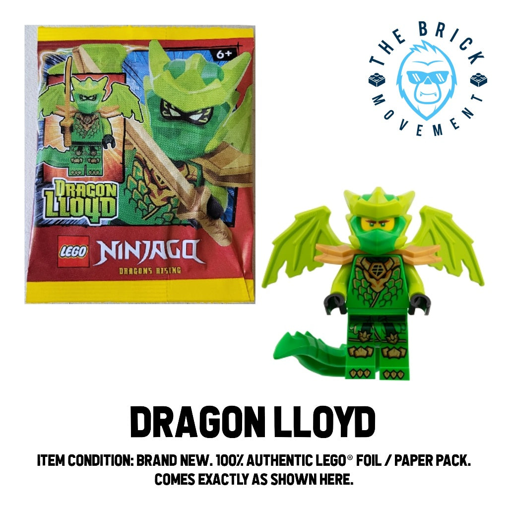 LEGO NINJAGO Dragon Lloyd Foil / Paper Pack