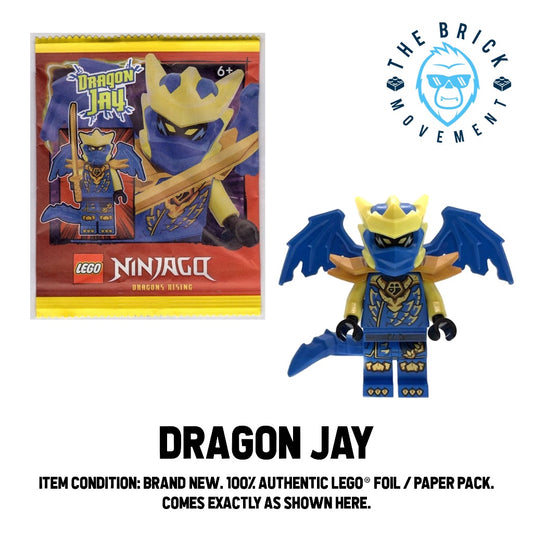 LEGO NINJAGO Dragon Jay Foil / Paper Pack