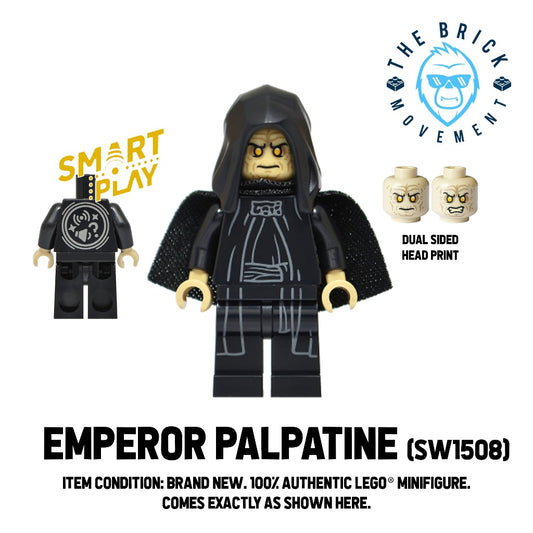 LEGO STAR WARS Emperor Palpatine (Smart Play) Minifigure
