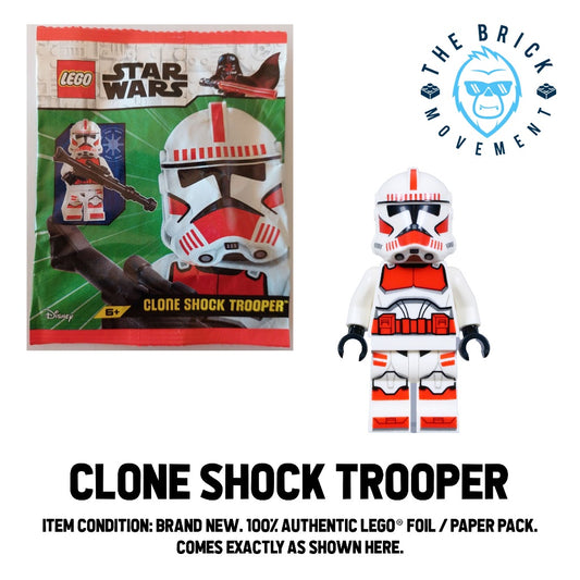 LEGO STAR WARS Clone Shock Trooper Foil / Paper Pack