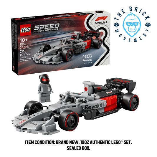 LEGO SPEED CHAMPIONS 77259 Audi Revolut F1 Team R26 Race Car Set