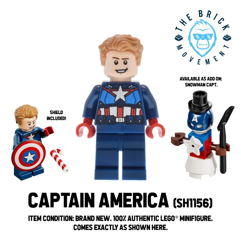 LEGO MARVEL Captain America Minifigure