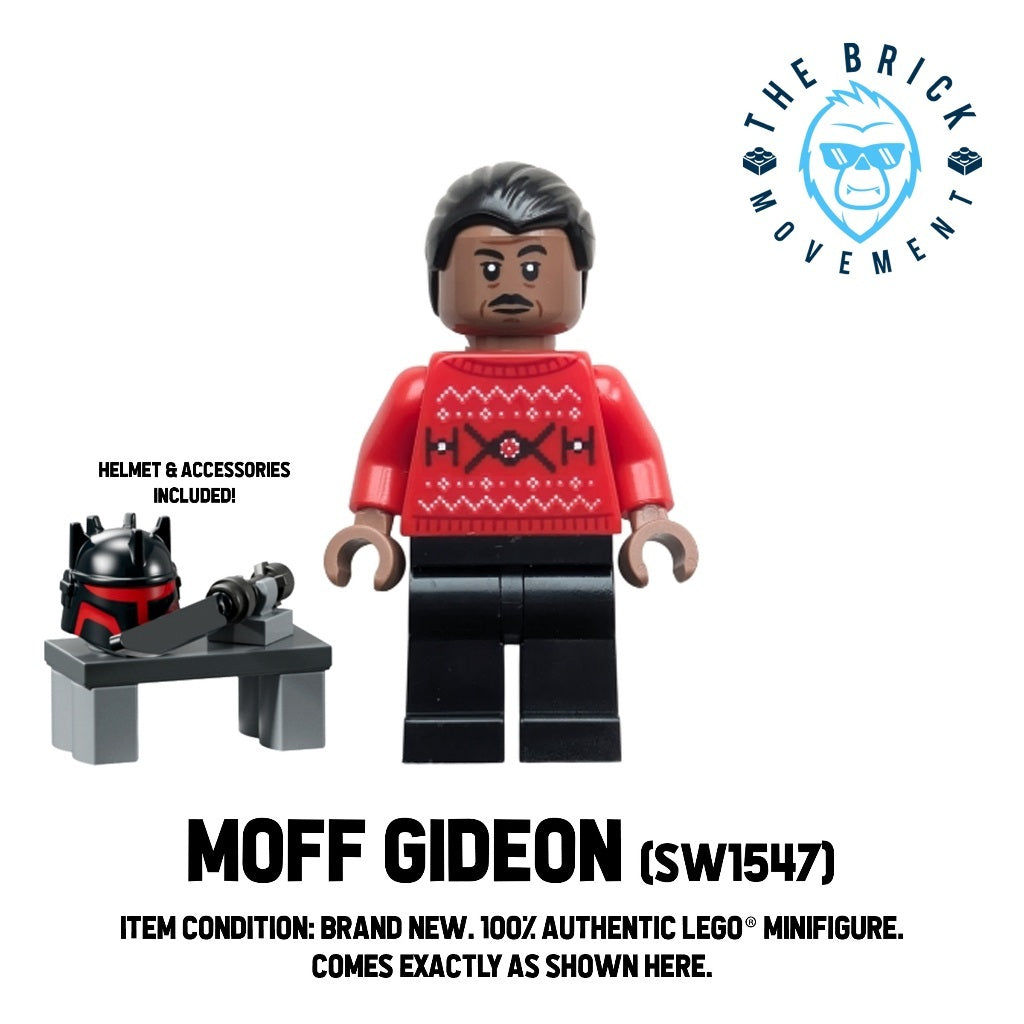 LEGO STAR WARS Moff Gideon Minifigure