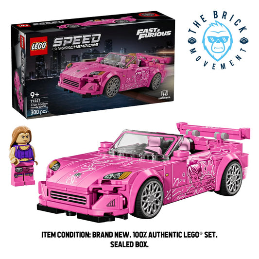 LEGO SPEED CHAMPIONS 77241 2 Fast 2 Furious Honda S2000 Set