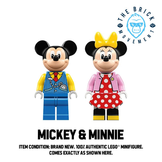 LEGO DISNEY Mickey & Minnie Mouse Minifigure Lot