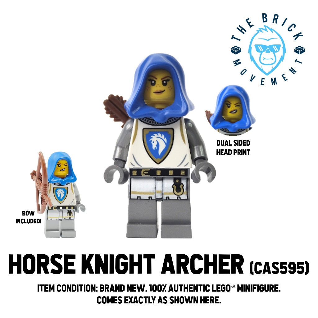 LEGO CASTLE Horse Knight Archer Minifigure