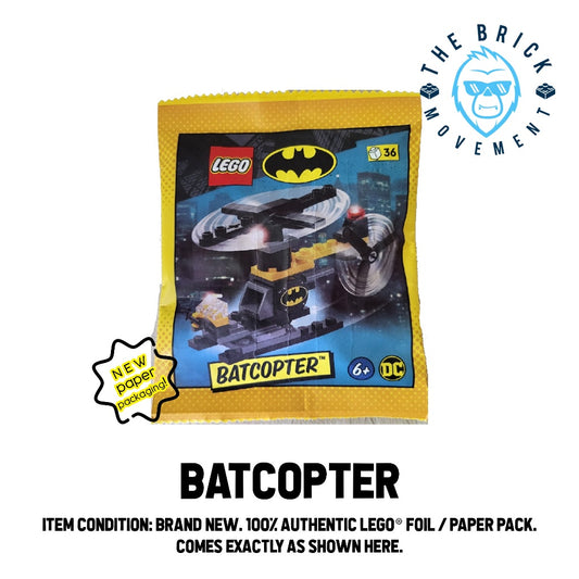 LEGO DC Batcopter Foil / Paper Pack