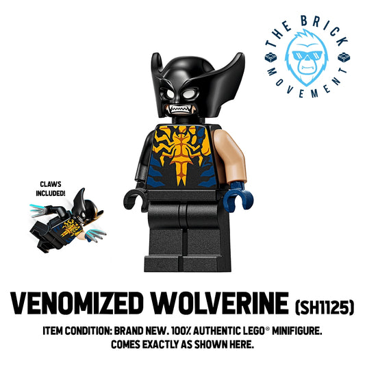 LEGO MARVEL Venomized Wolverine Minifigure