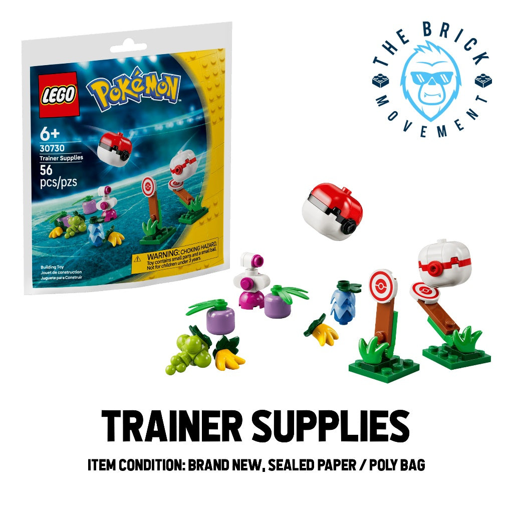 LEGO POKEMON Trainer Supplier Polybag / Paper Bag