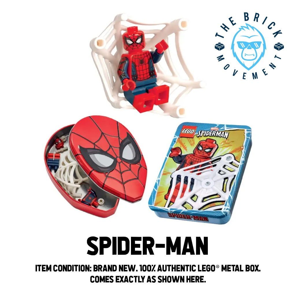 LEGO MVSUPERHEROES Spider-Man Metal Box
