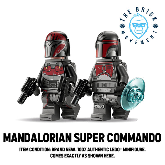 LEGO STAR WARS Mandalorian Super Commando Minifigure