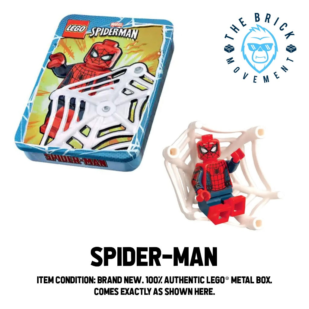 LEGO MVSUPERHEROES Spider-Man Metal Box