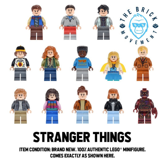 LEGO STRANGER THINGS Minifigure Lot