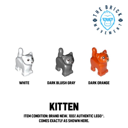 LEGO ACCESSORIES - ANIMAL - Cat / Kitten (Standing)