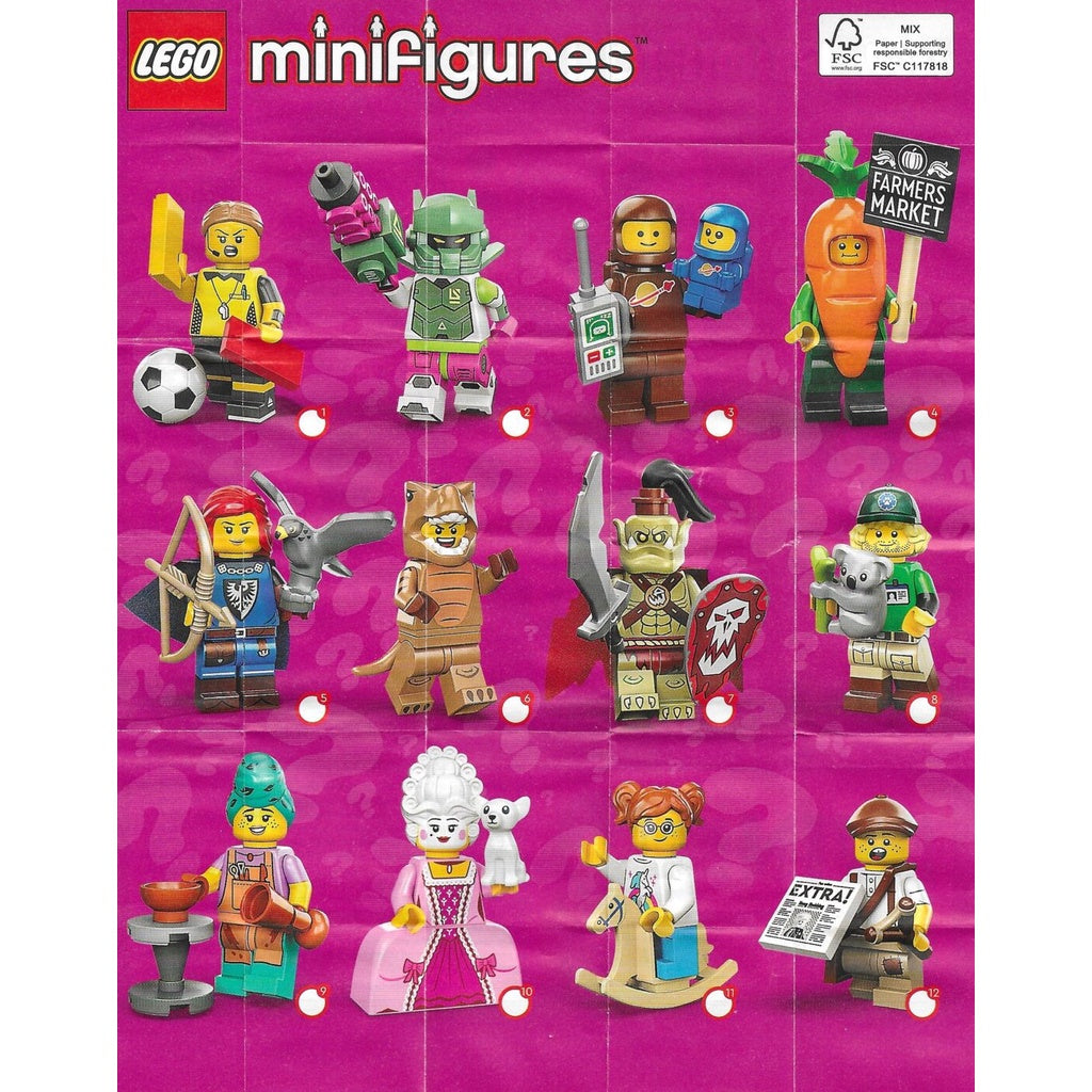 LEGO Collectible Minifigure Series 24: Single Character Minifigure