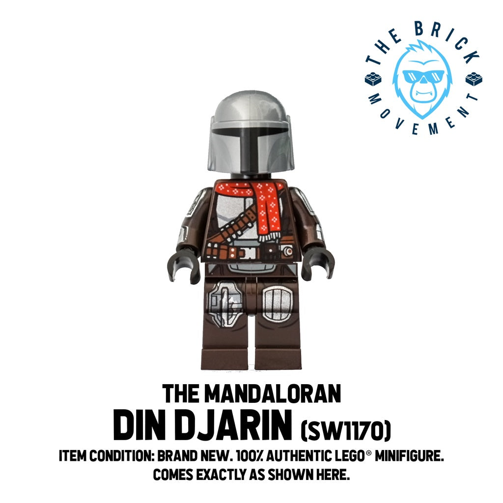 LEGO STAR WARS THE MANDALORIAN Din Djarin & Grogu (Baby Yoda) Minifigure Lot