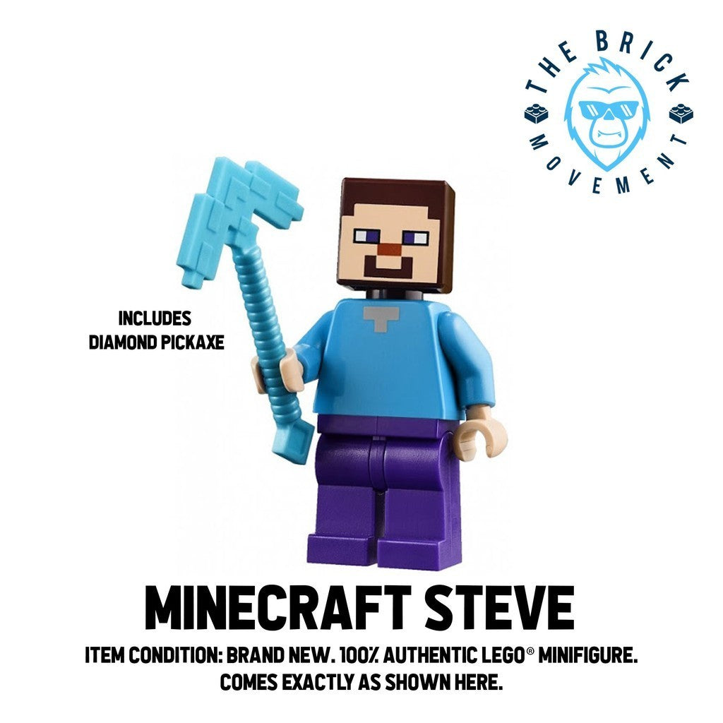 LEGO MINECRAFT Steve Minifigure