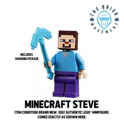 LEGO MINECRAFT Steve Minifigure