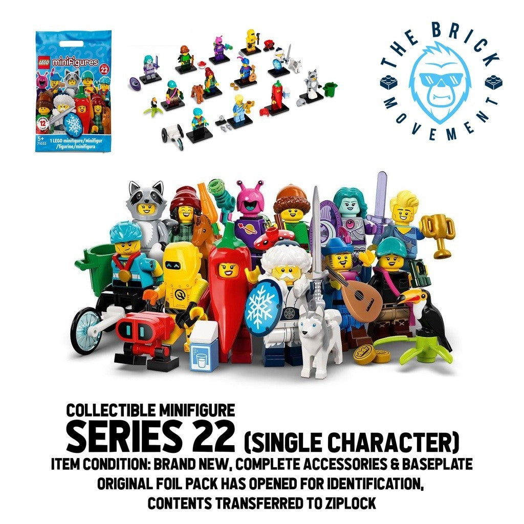 LEGO Collectible Minifigure Series 22: Single Character Minifigure