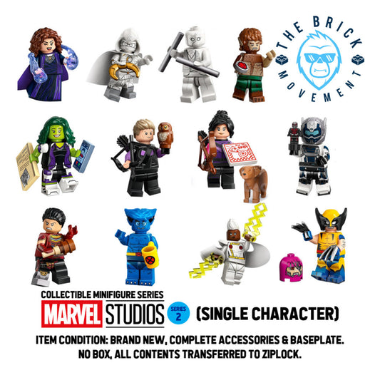 LEGO Collectible Minfigure Series Marvel Studios Series 2: Single Character Minifigure