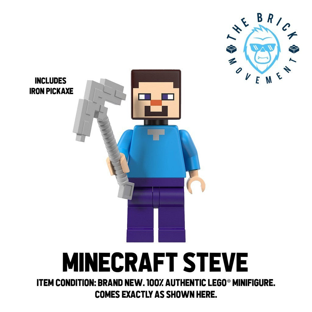 LEGO MINECRAFT Steve Minifigure