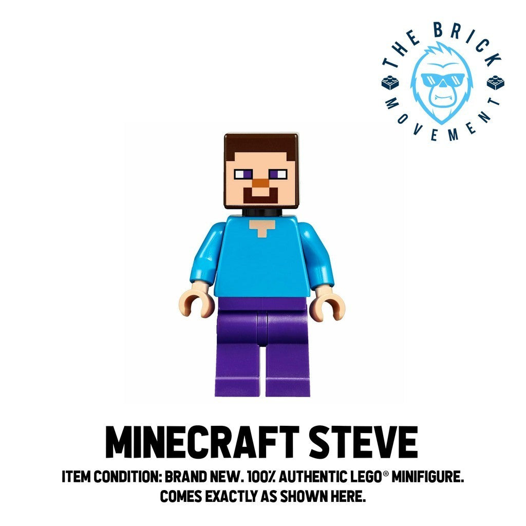 LEGO MINECRAFT Steve Minifigure