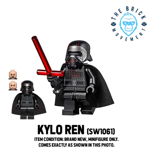 LEGO STAR WARS Supreme Leader Kylo Ren Minifigure