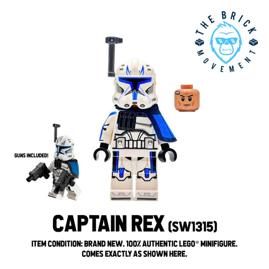 LEGO STAR WARS Captain Rex Minifigure