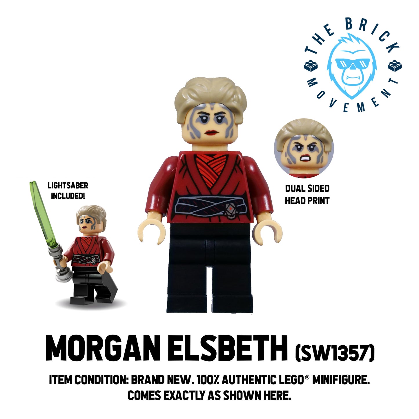LEGO STAR WARS Morgan Elsbeth Minifigure